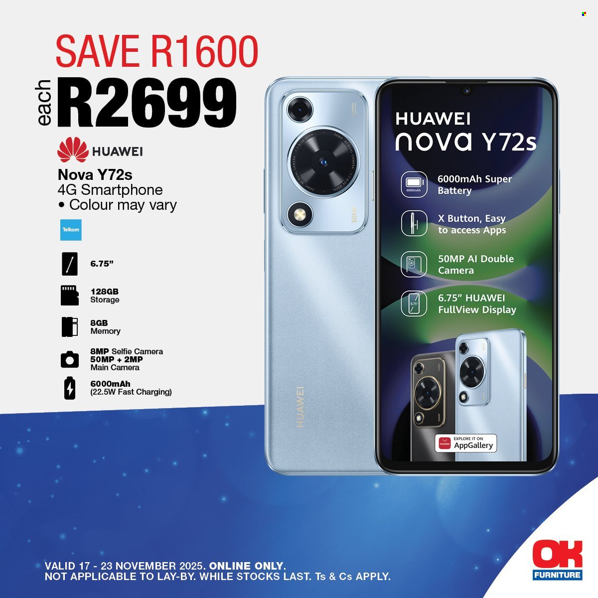 OK FURNITURE specials - From Monday 17 Nov 2025 (2025-11-17 - 2025-11-23) | 4