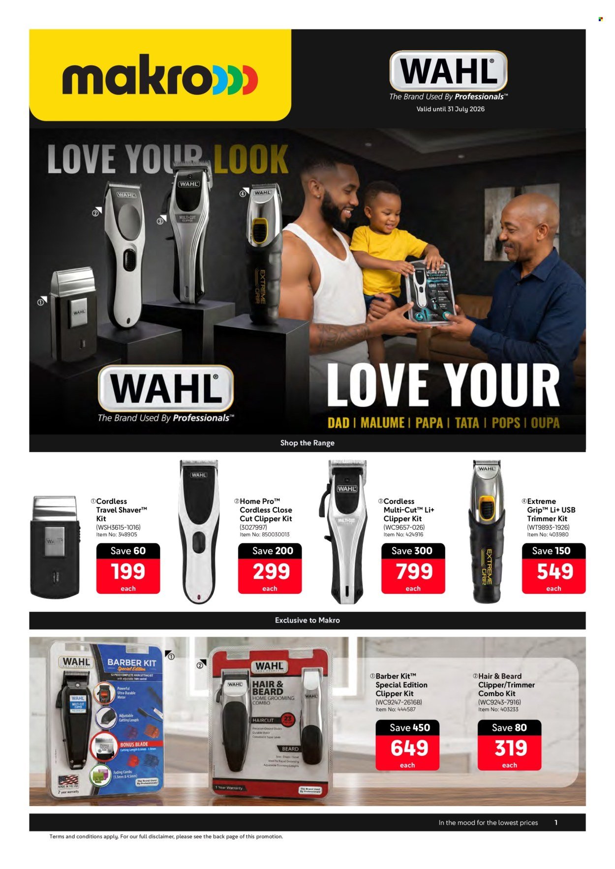 MAKRO specials - Wahl love your
