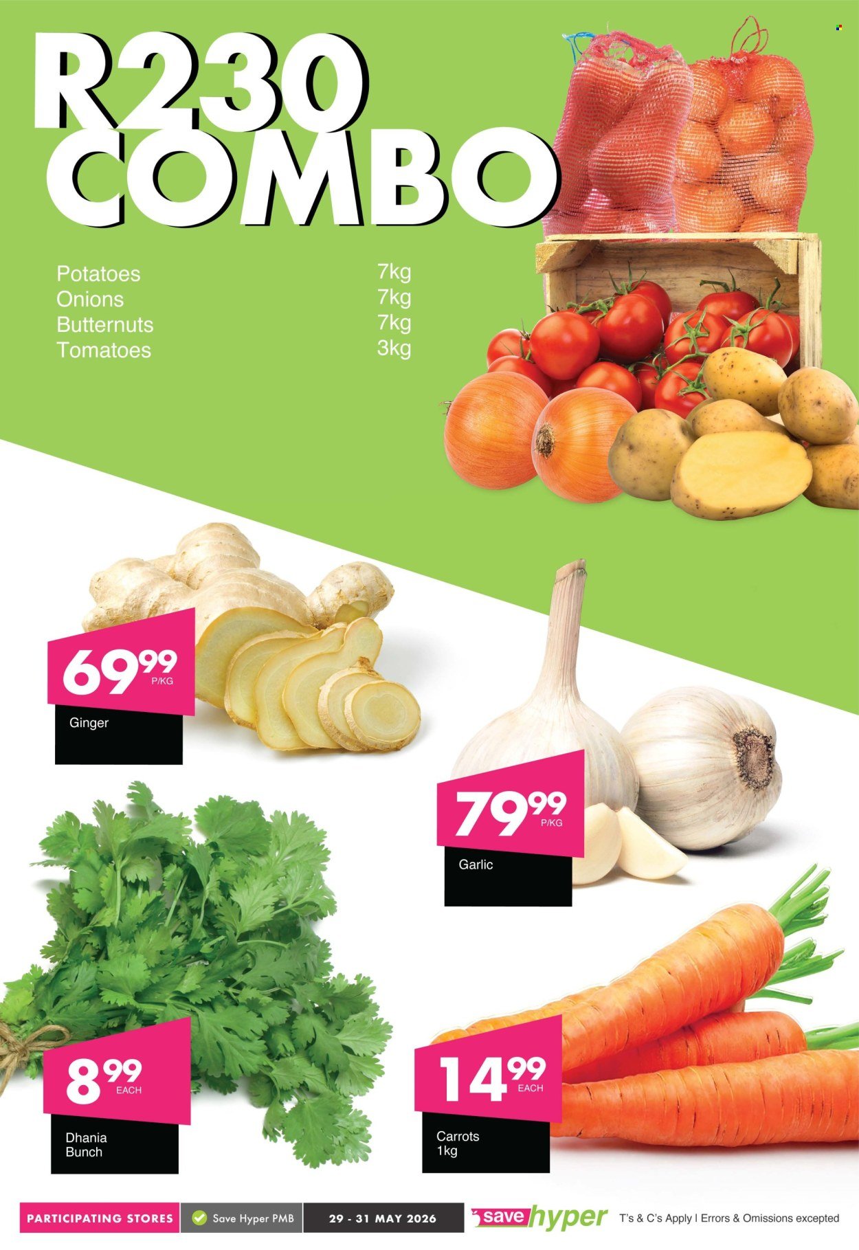 SAVE specials - From Friday 29 May 2026