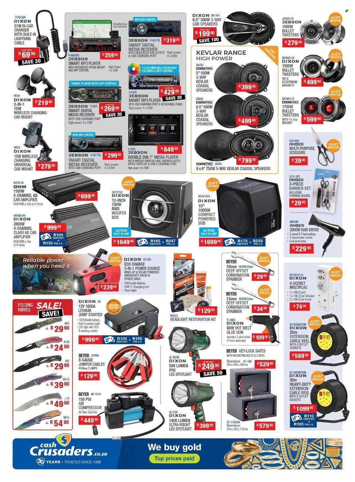 CASH CRUSADERS specials - From Friday 17 Jul 2026