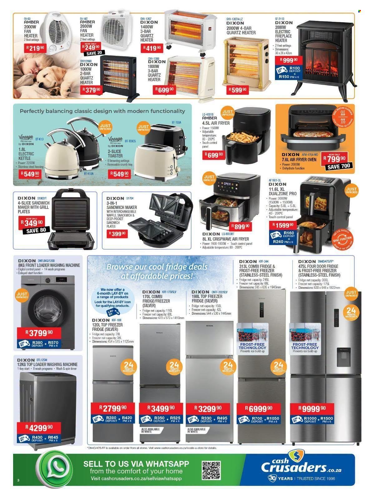 CASH CRUSADERS specials - From Friday 17 Jul 2026