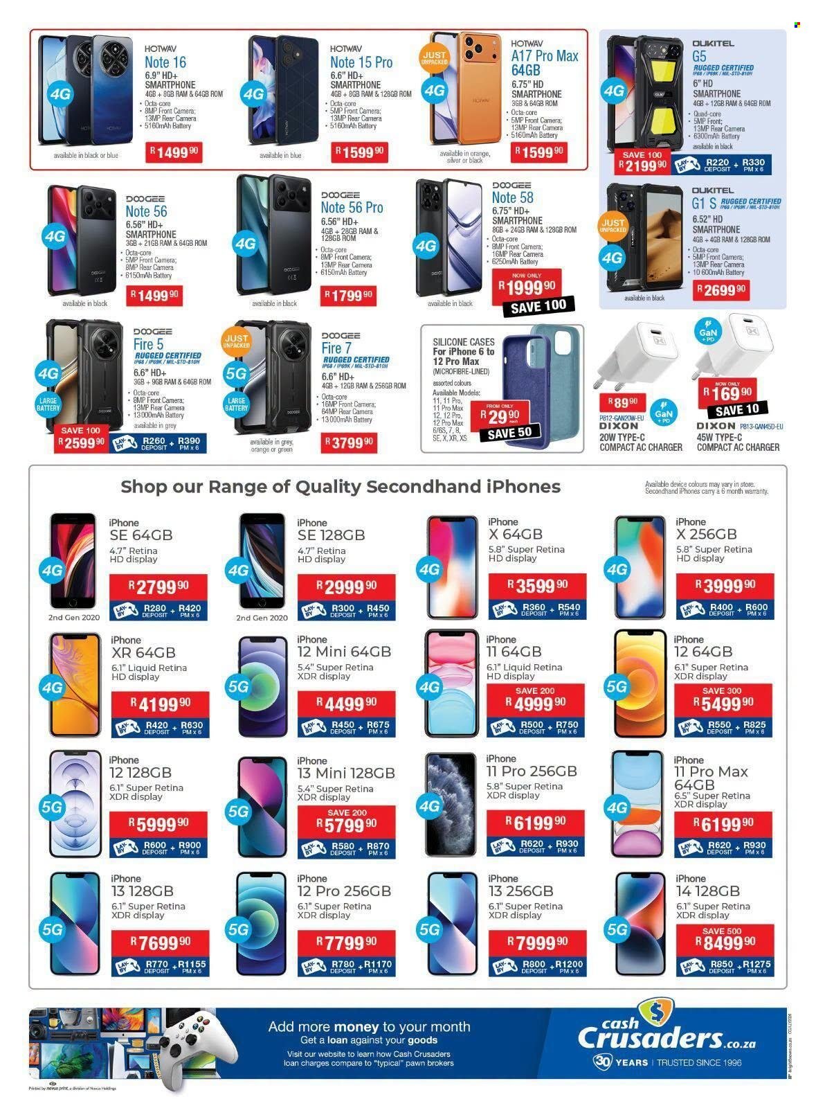 CASH CRUSADERS specials - From Friday 17 Jul 2026