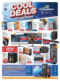 CASH CRUSADERS specials - From Friday 17 Jul 2026