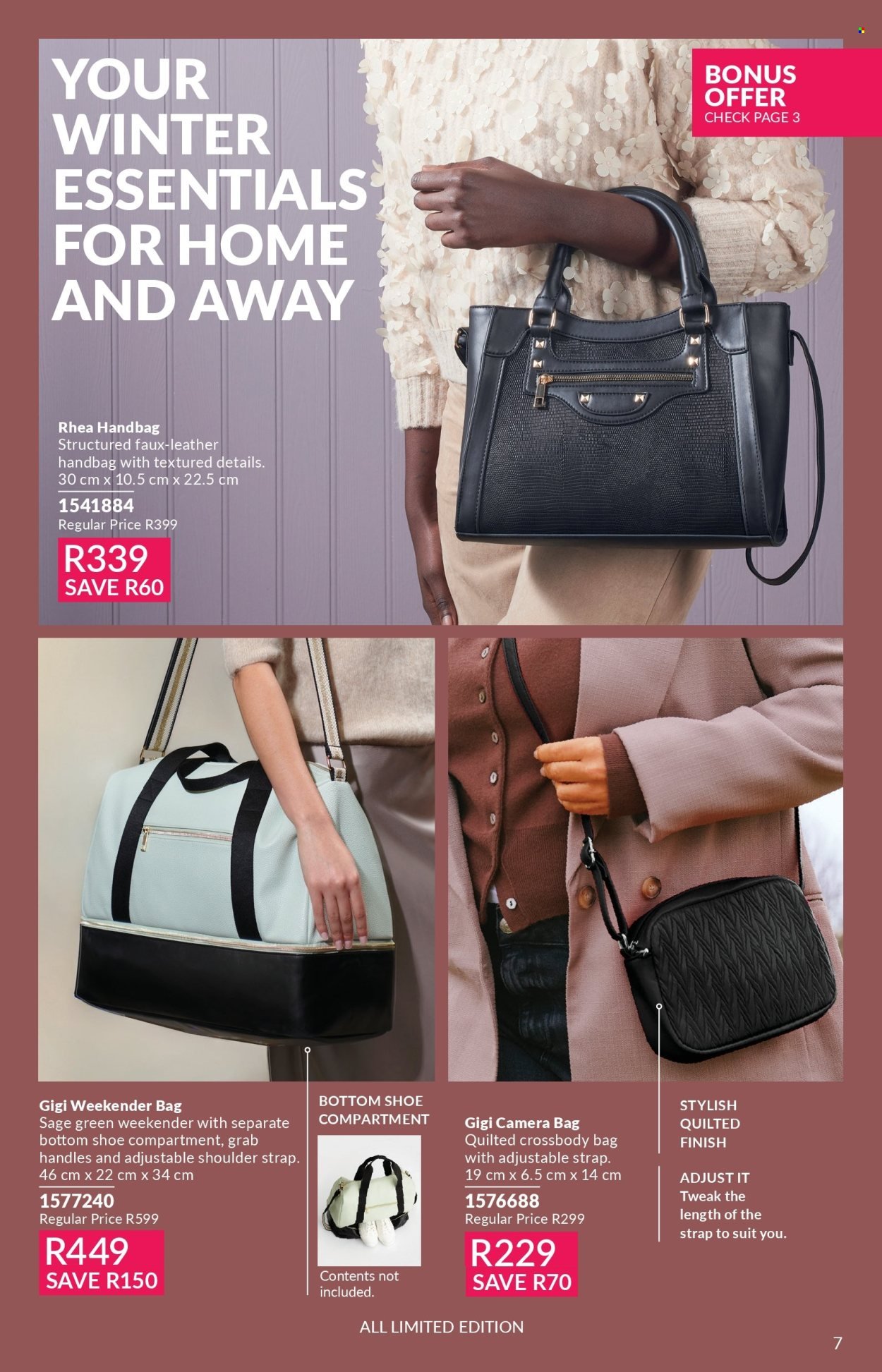 AVON specials - EXCESS FLYER
