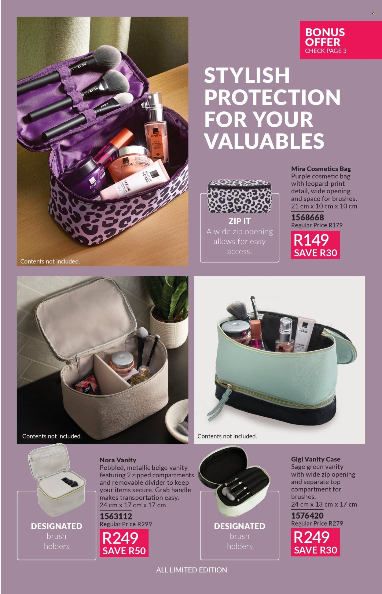 AVON specials - EXCESS FLYER