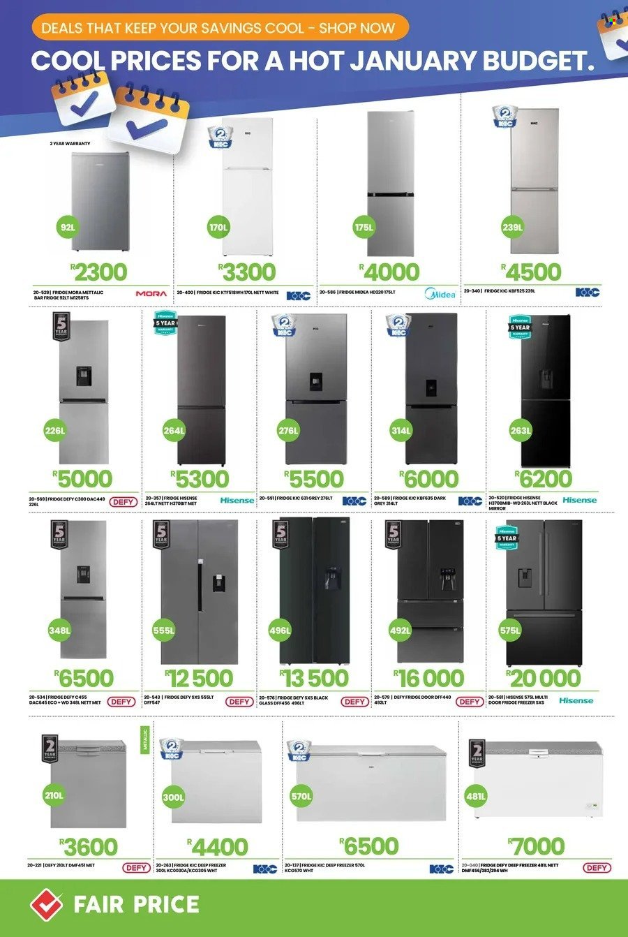 FAIR PRICE specials - From Thursday 1 Jan 2026 (2026-01-01 - 2026-01-31) | 2