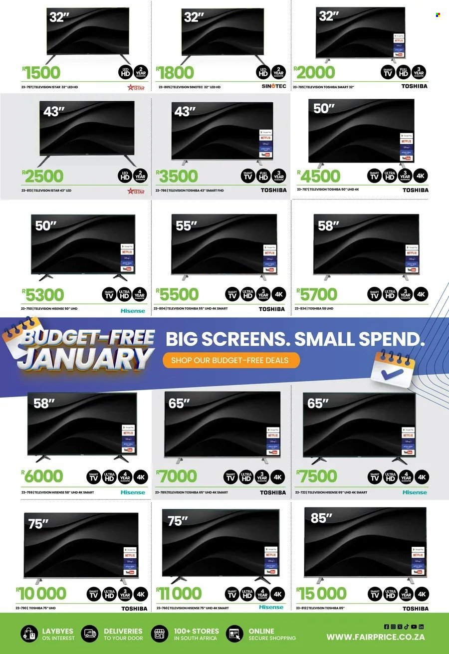 FAIR PRICE specials - From Thursday 1 Jan 2026 (2026-01-01 - 2026-01-31) | 5