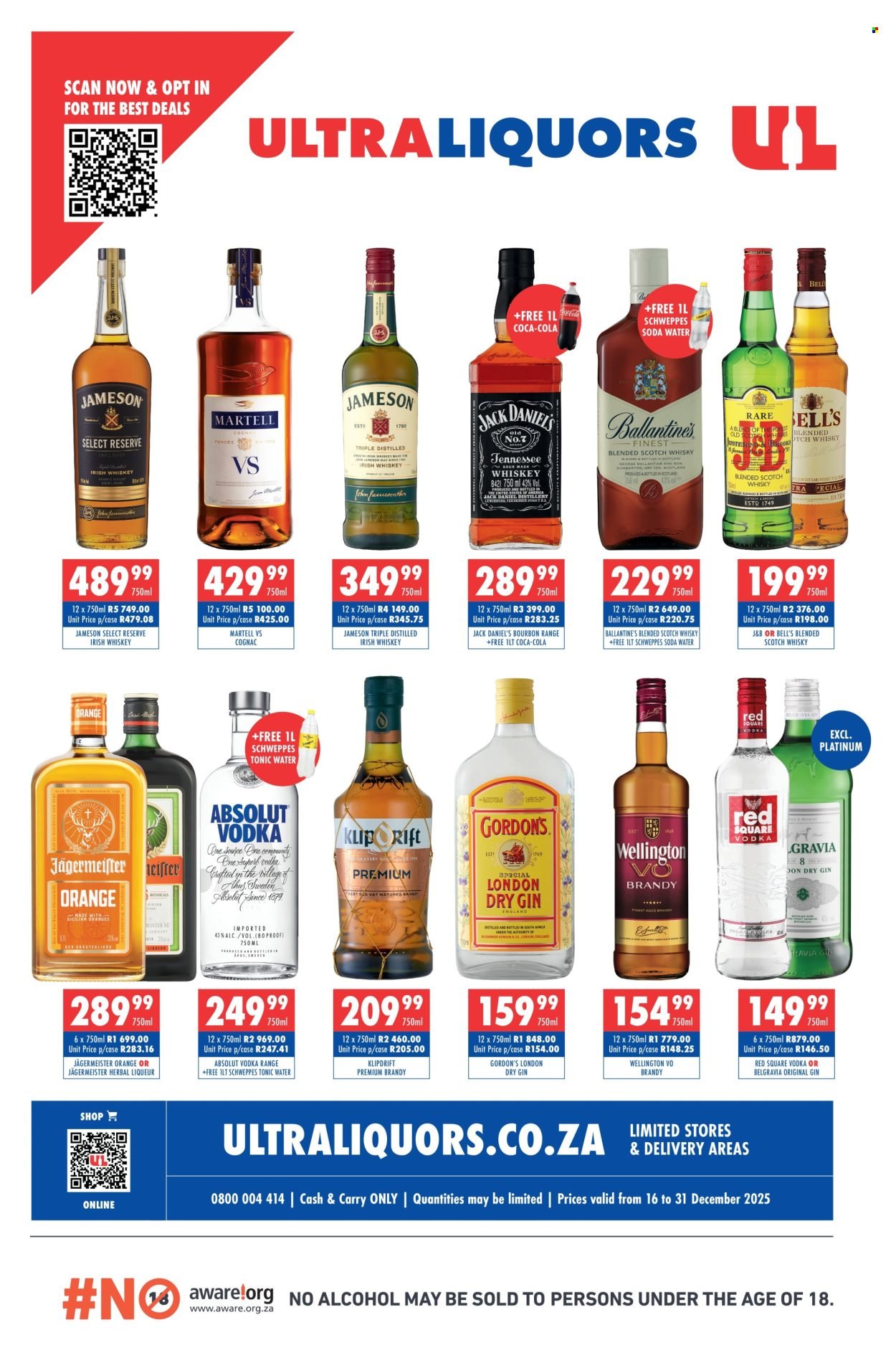 ULTRA LIQUORS specials - From Tuesday 16 Dec 2025 (2025-12-16 - 2025-12-31) | 1