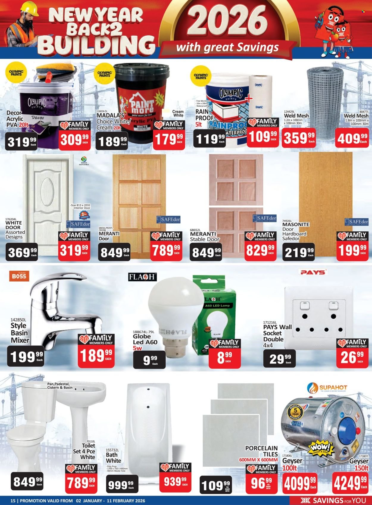 KIT KAT CASH & CARRY specials - New Year Back 2 School Leaflet Promotion (2026-01-02 - 2026-02-11) | 15