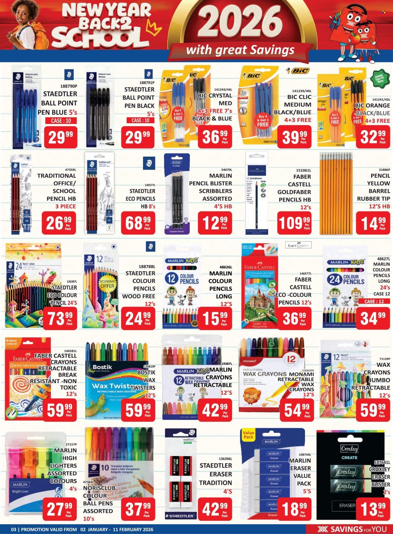 KIT KAT CASH & CARRY specials - New Year Back 2 School Leaflet Promotion (2026-01-02 - 2026-02-11) | 3