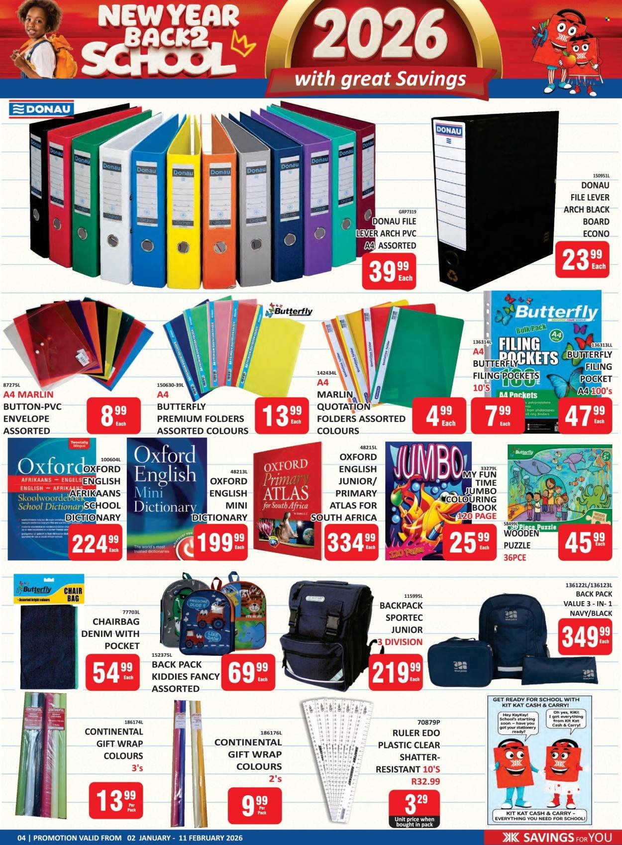 KIT KAT CASH & CARRY specials - New Year Back 2 School Leaflet Promotion (2026-01-02 - 2026-02-11) | 4