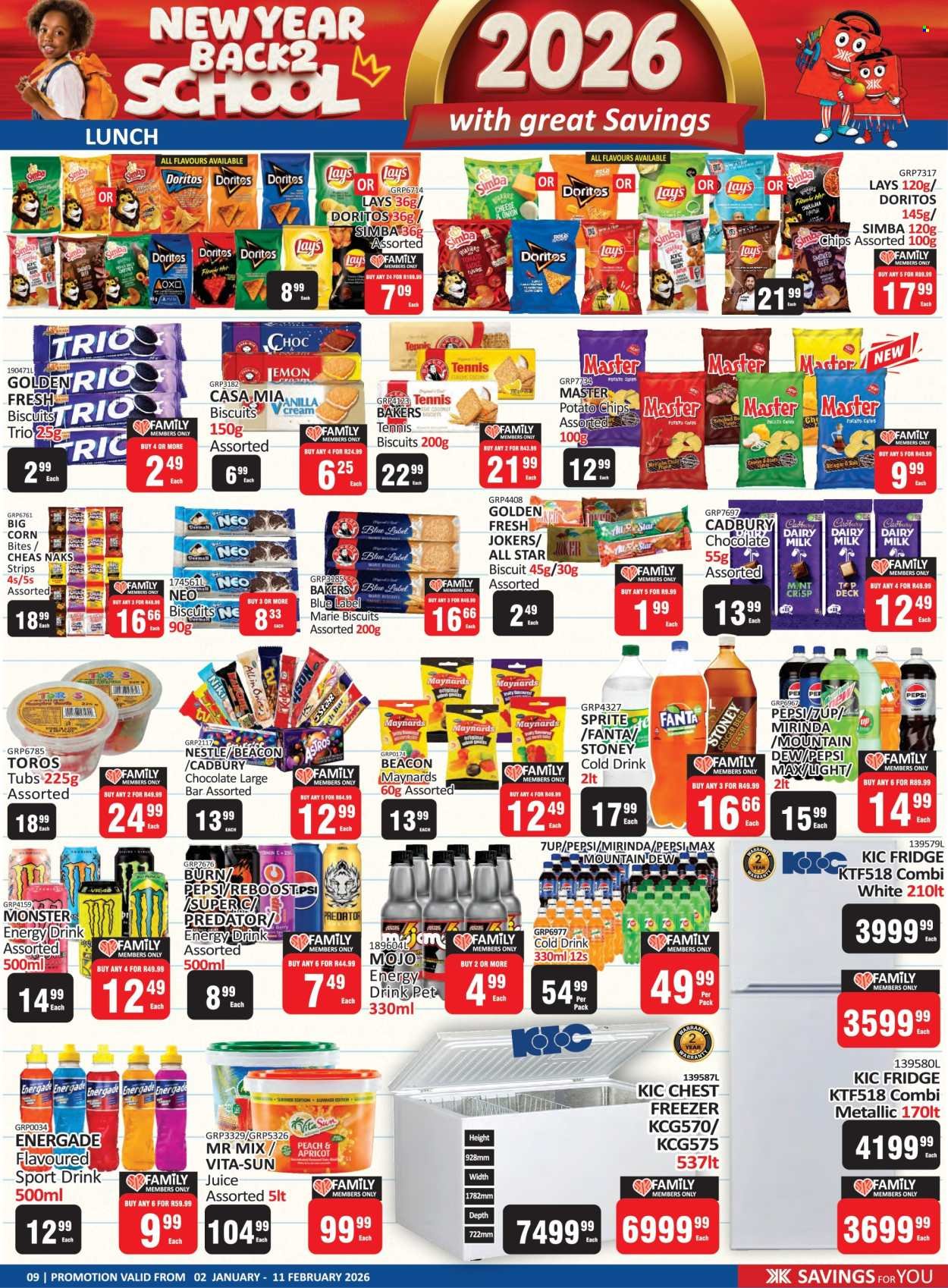 KIT KAT CASH & CARRY specials - New Year Back 2 School Leaflet Promotion (2026-01-02 - 2026-02-11) | 9