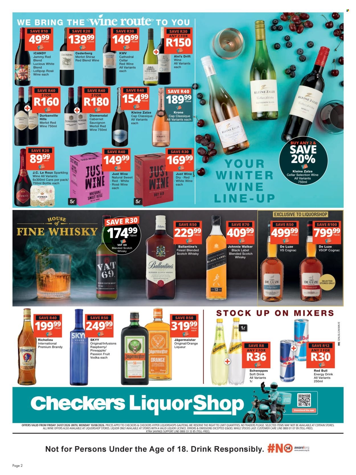 CHECKERS specials - Winter pourse made Xtra