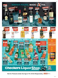 CHECKERS specials - Winter pourse made Xtra
