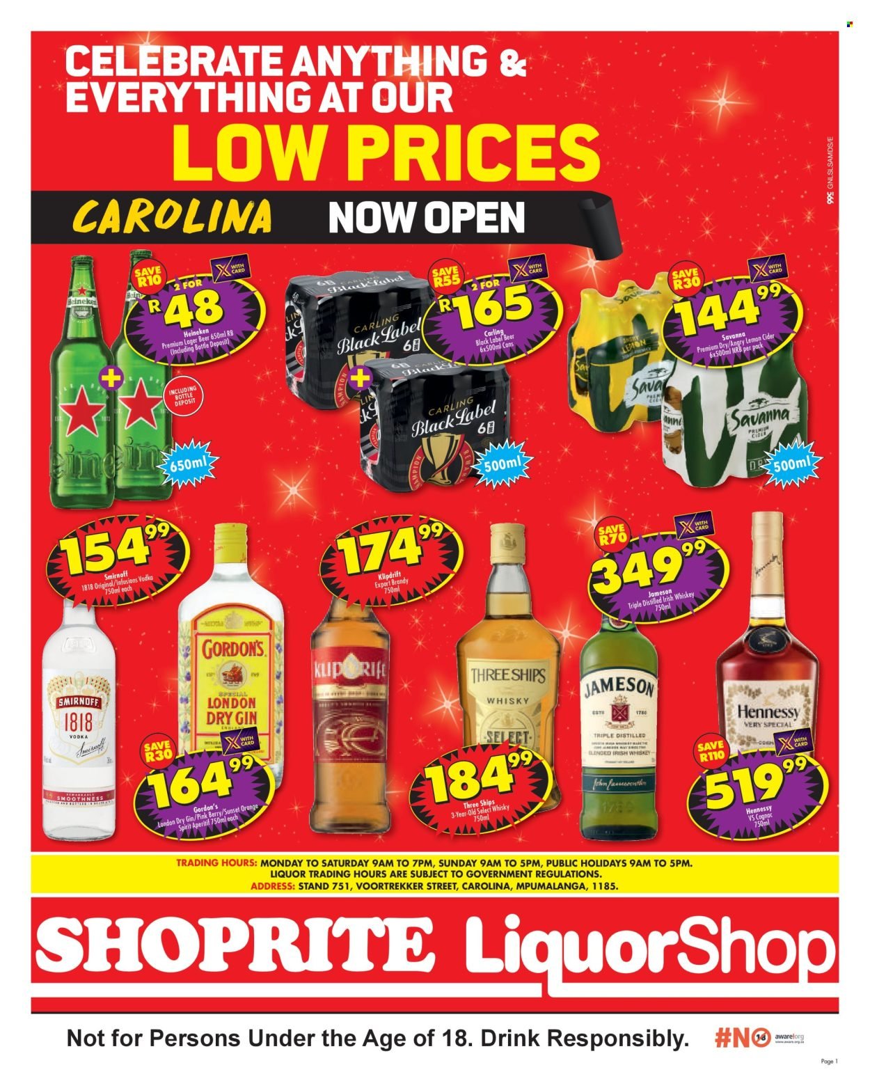 SHOPRITE specials - LiquorShop Low Prices Carolina (2026-05-04 - 2026-05-17) | 1