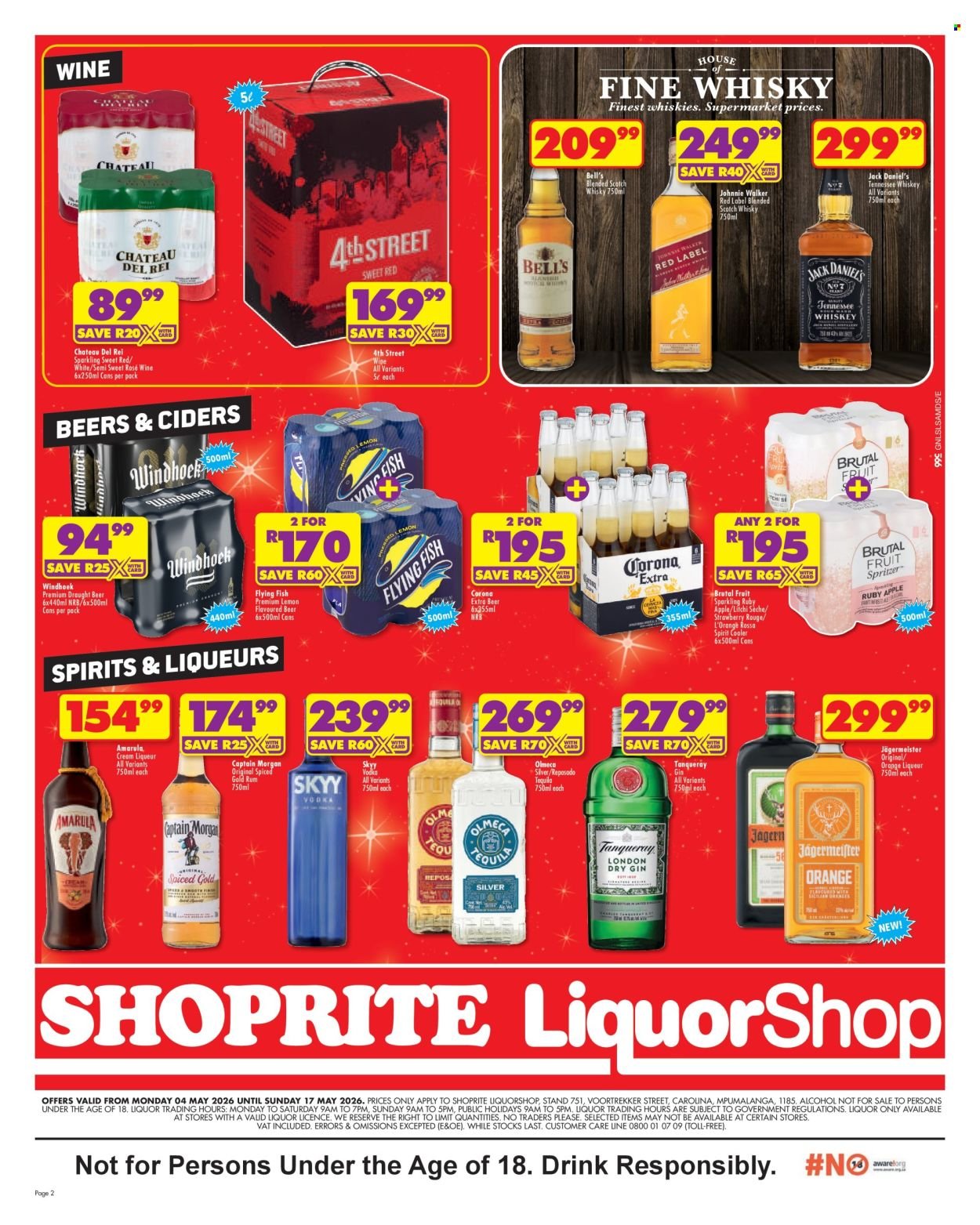 SHOPRITE specials - LiquorShop Low Prices Carolina (2026-05-04 - 2026-05-17) | 2