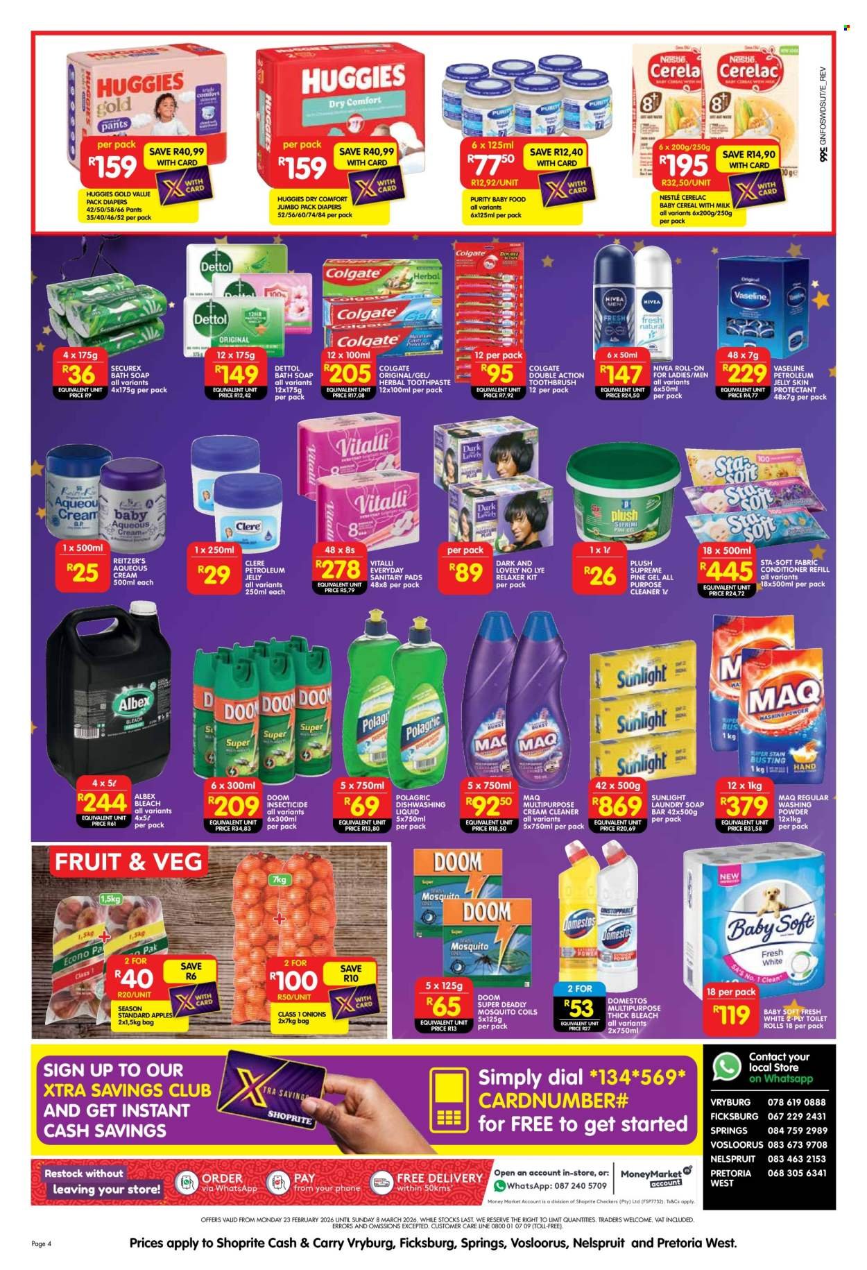 SHOPRITE specials - Cash & Carry Birthday Savings Exclusive Gauteng (2026-02-23 - 2026-03-08) | 4
