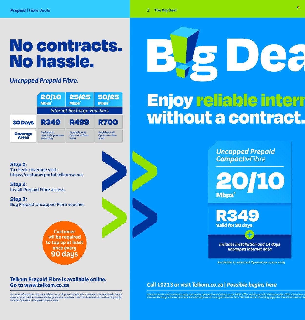 TELKOM specials - From Monday 7 Sept 2026