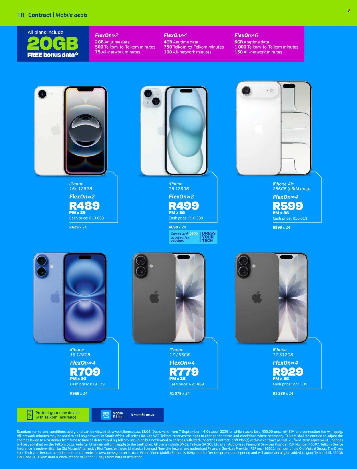 TELKOM specials - From Monday 7 Sept 2026