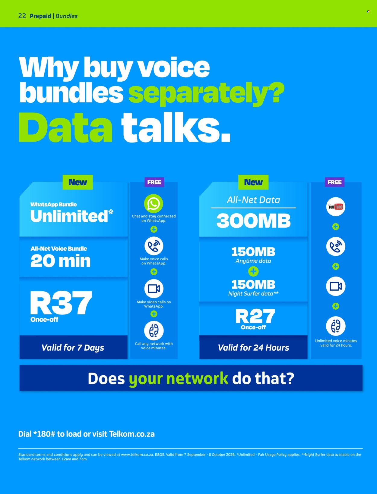 TELKOM specials - From Monday 7 Sept 2026