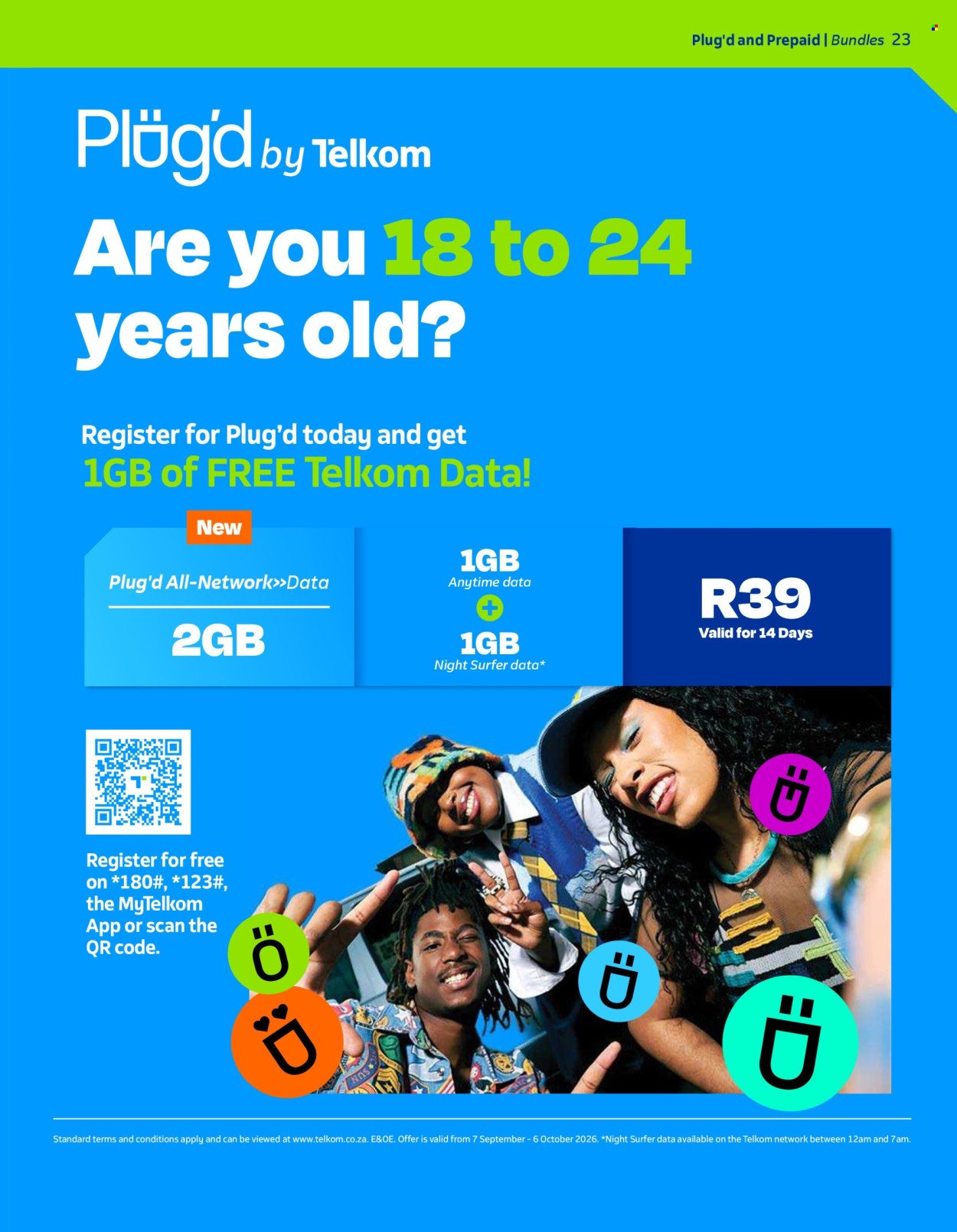 TELKOM specials - From Monday 7 Sept 2026