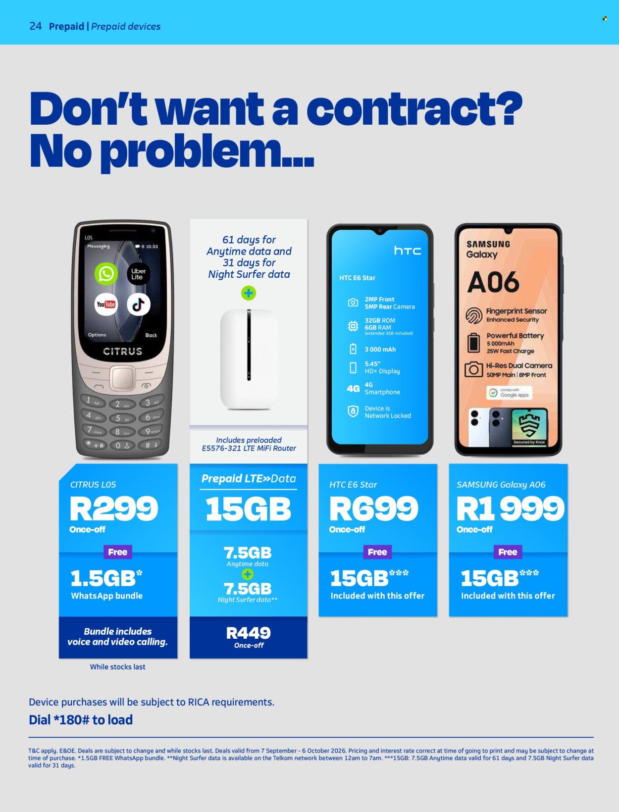 TELKOM specials - From Monday 7 Sept 2026