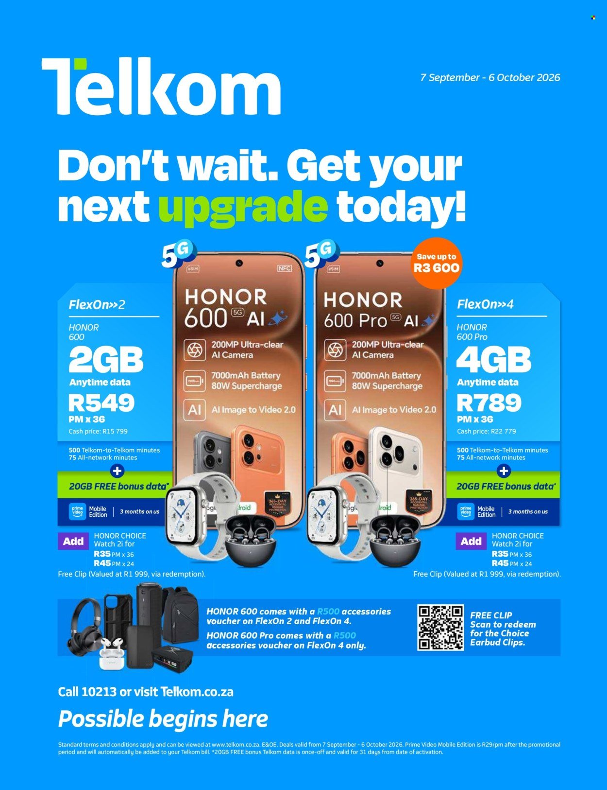 TELKOM specials - From Monday 7 Sept 2026