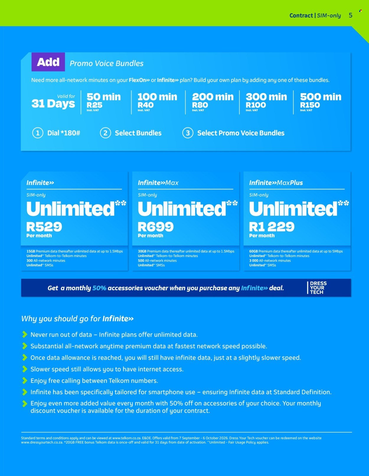 TELKOM specials - From Monday 7 Sept 2026
