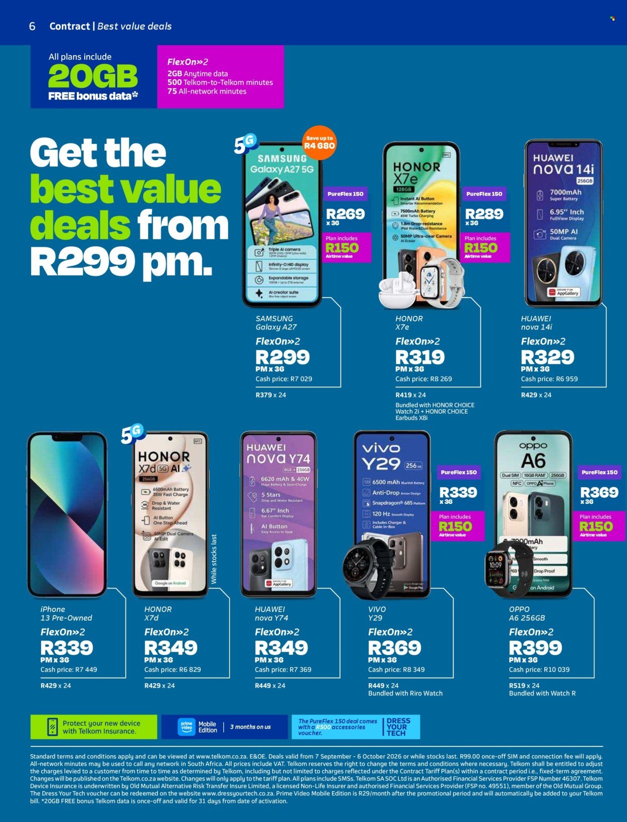 TELKOM specials - From Monday 7 Sept 2026