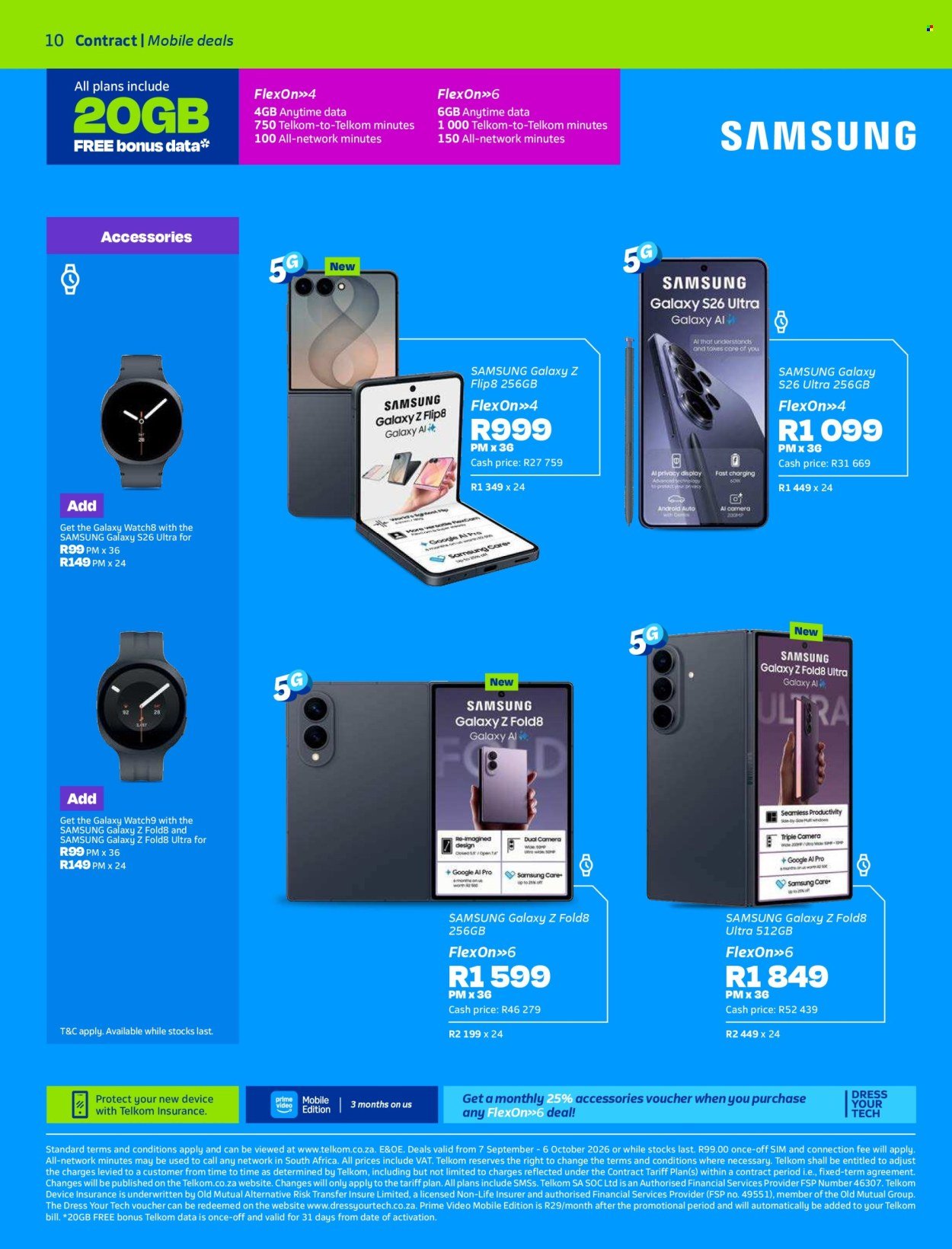 TELKOM specials - From Monday 7 Sept 2026