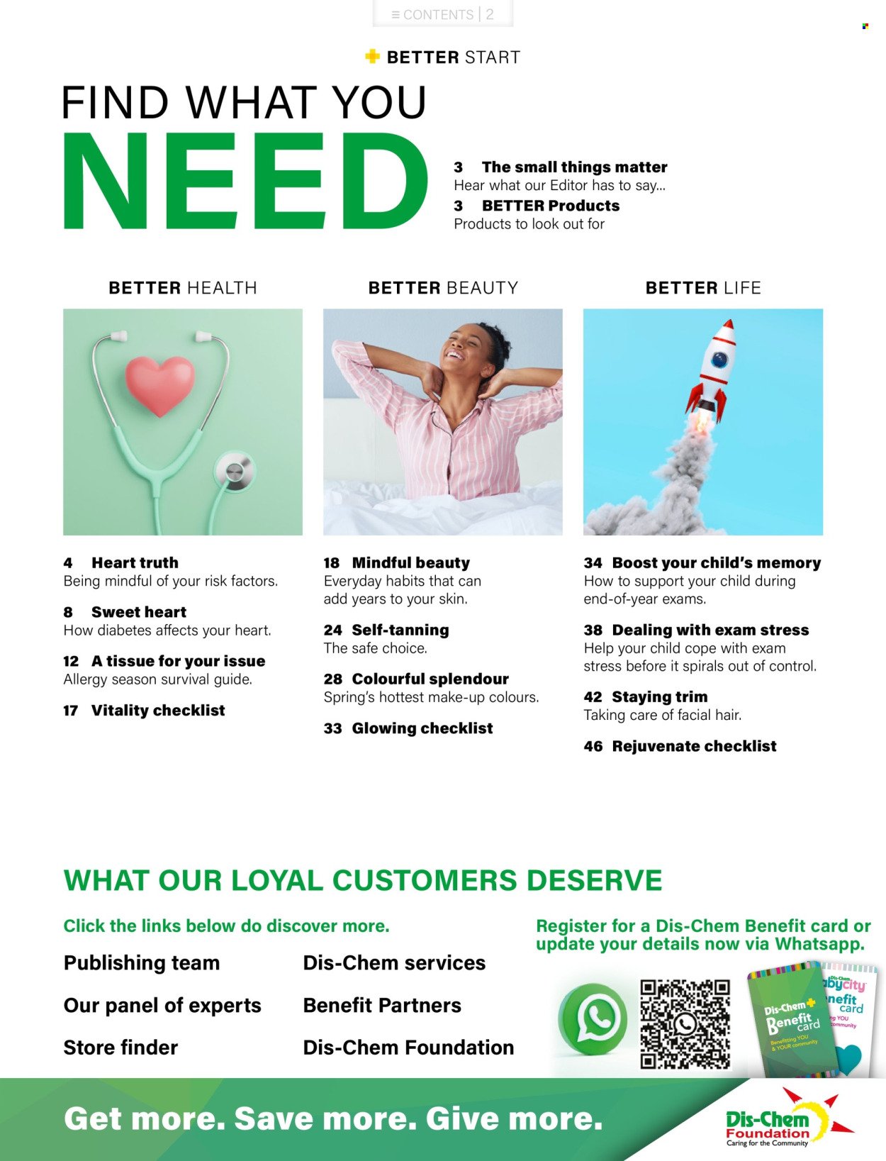 DIS-CHEM specials - Better Magazine (2025-09-01 - 2025-09-30) | 2
