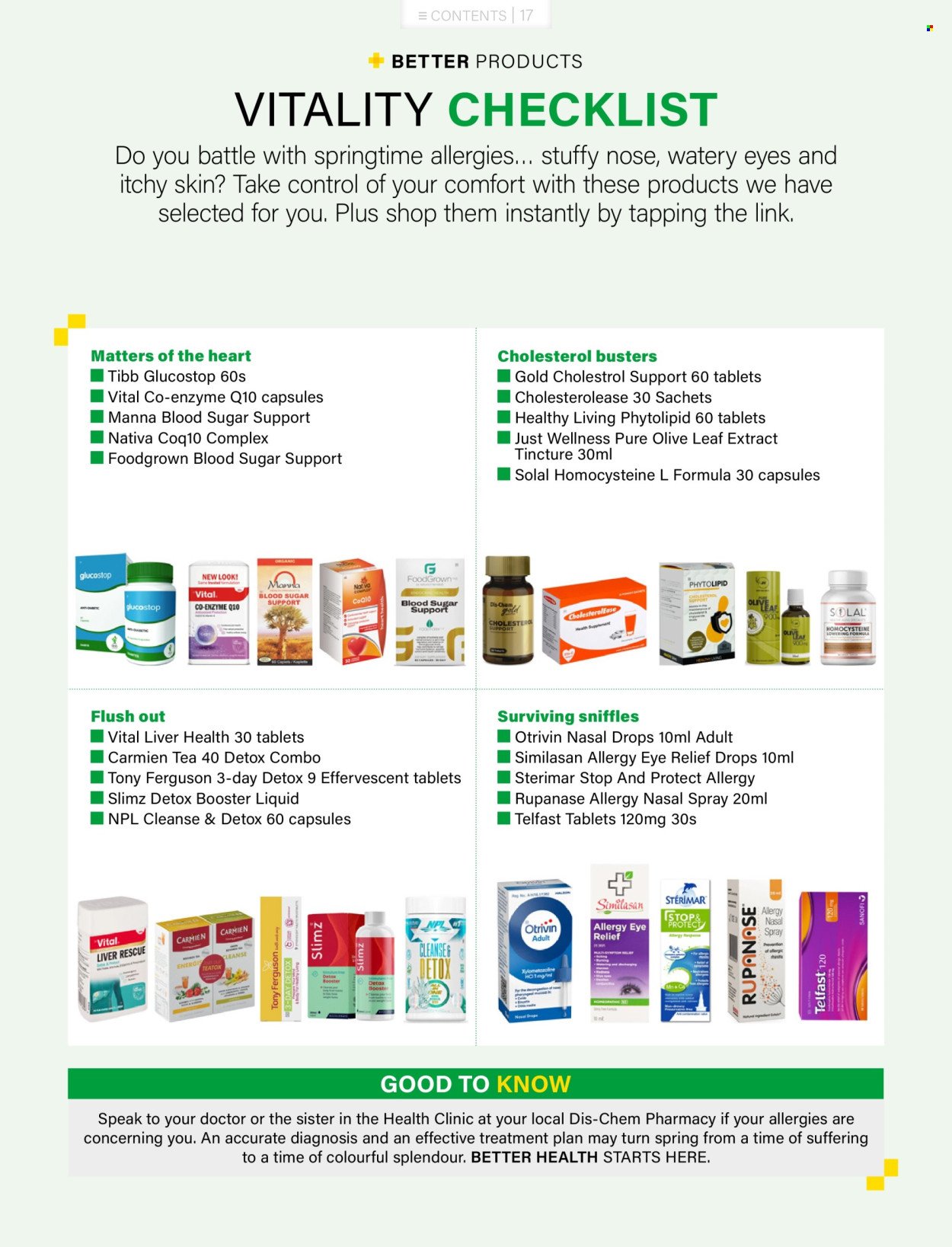 DIS-CHEM specials - Better Magazine (2025-09-01 - 2025-09-30) | 17