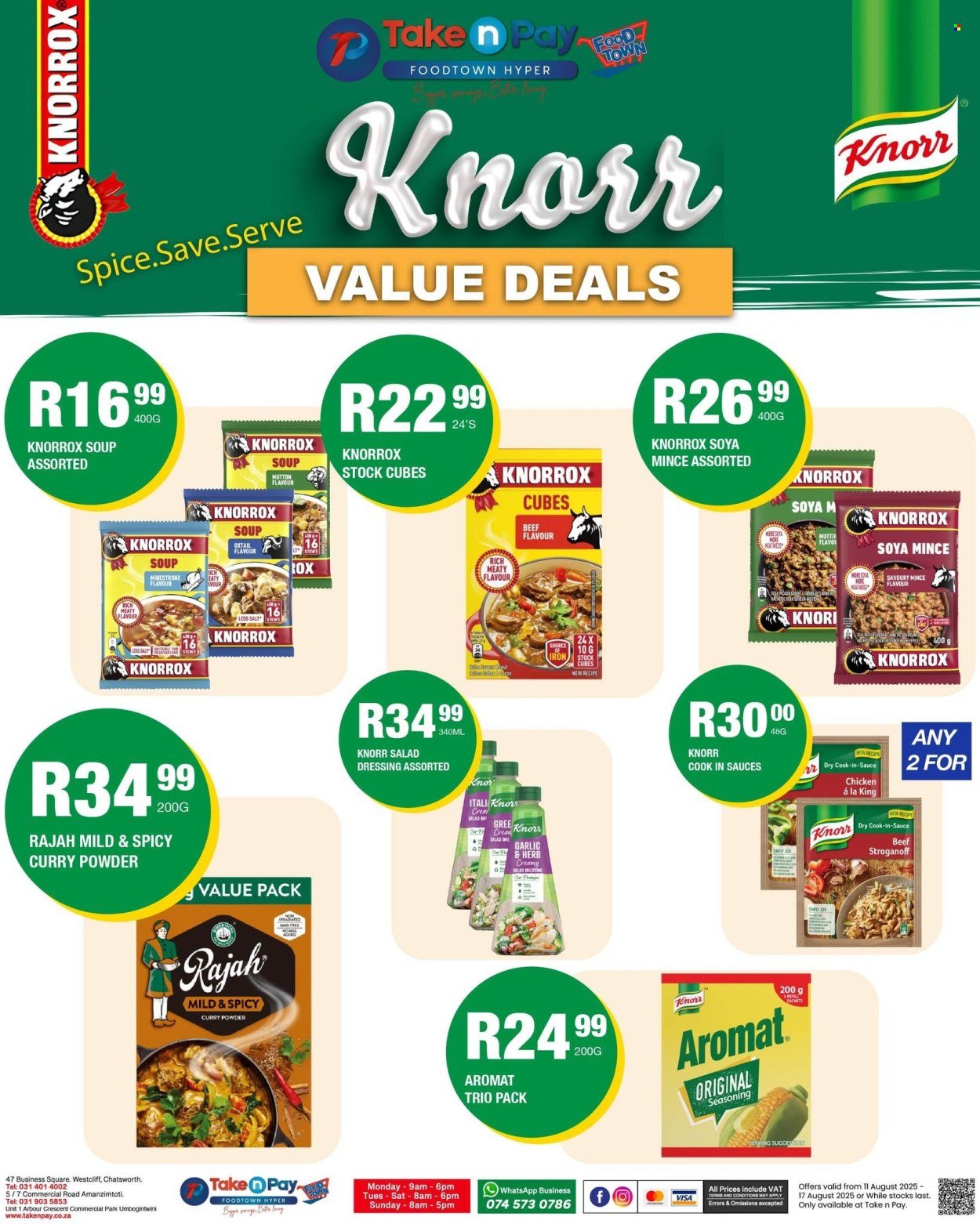 TAKE N PAY specials - From Monday 11 Aug 2025 (2025-08-11 - 2025-08-17) | 18