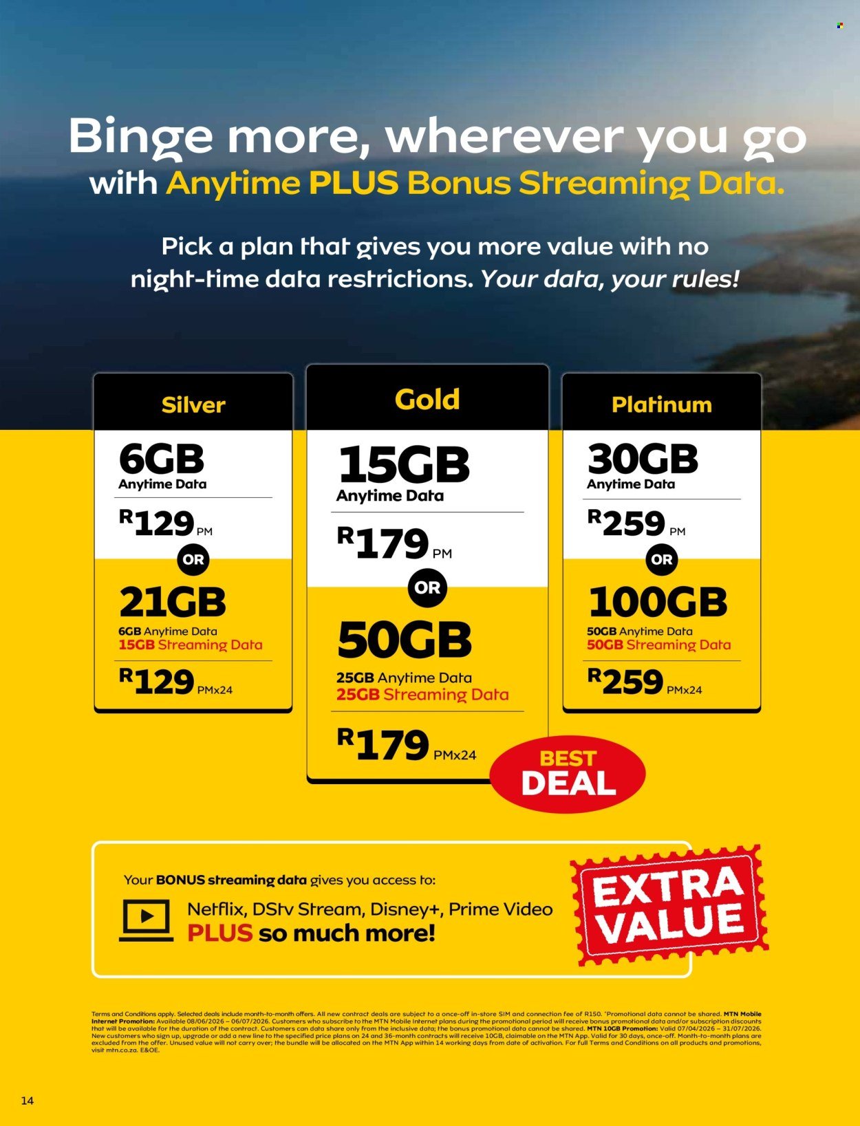 MTN specials - From Monday 8 Jun 2026