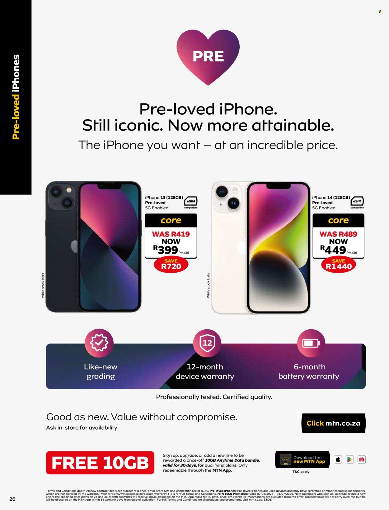 MTN specials - From Monday 8 Jun 2026