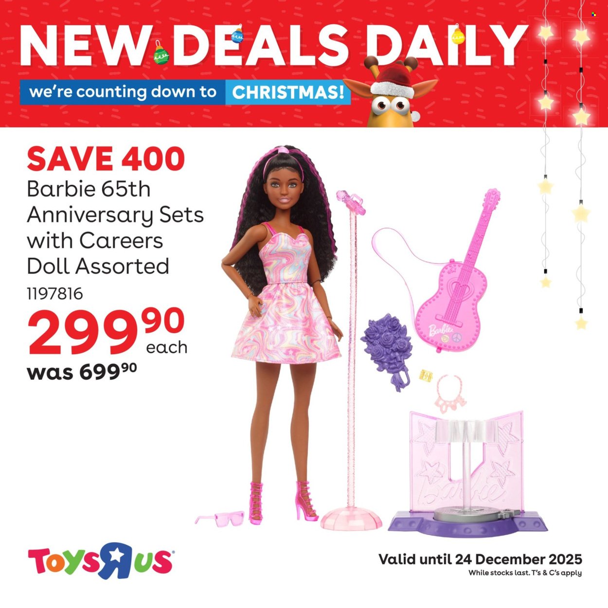 TOYS R US specials - From Tuesday 23 Dec 2025 (2025-12-23 - 2025-12-24) | 9