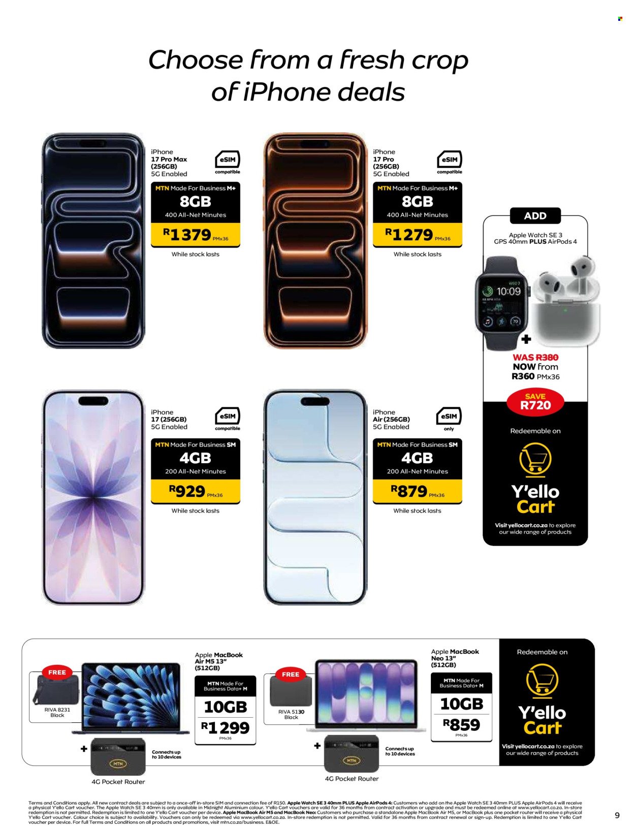 MTN specials - From Monday 7 Sept 2026
