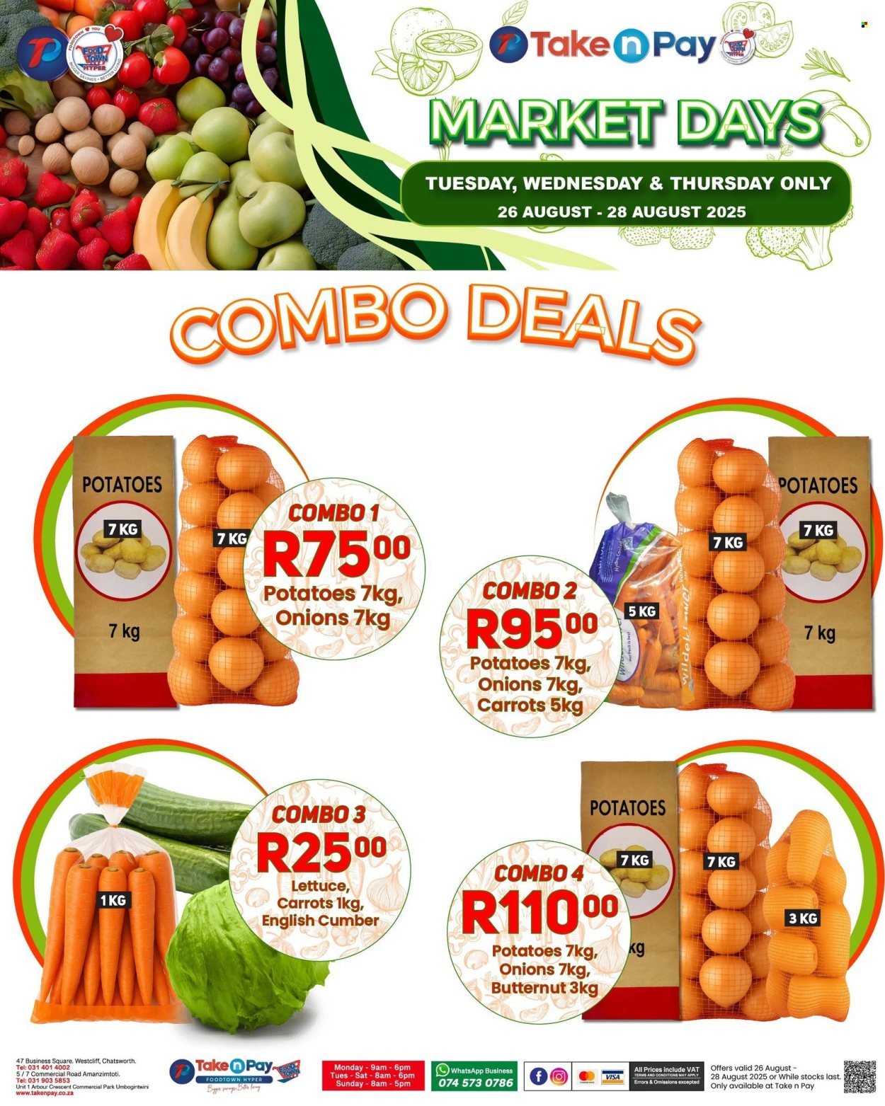 TAKE N PAY specials - From Tuesday 26 Aug 2025 (2025-08-26 - 2025-08-28) | 5