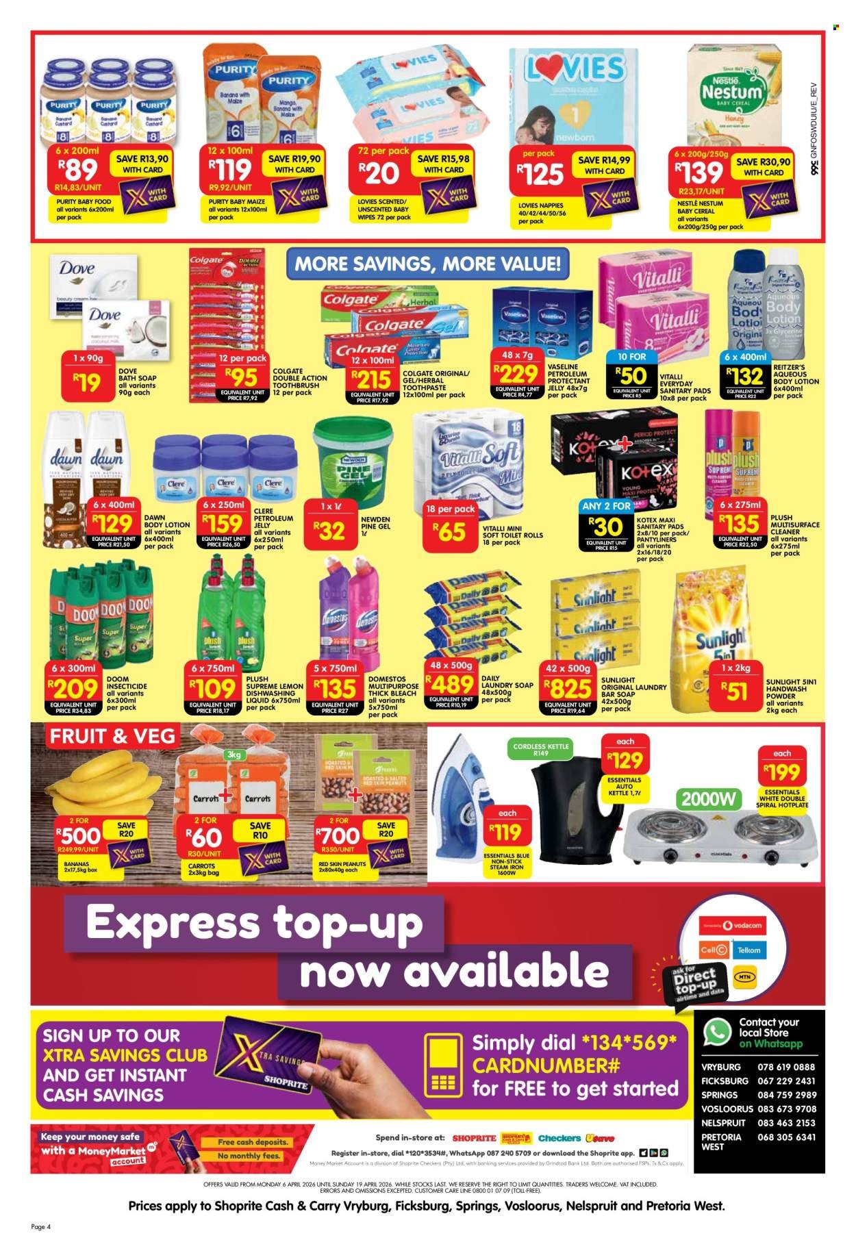 SHOPRITE specials - Cash & Carry WInter Deals Exclusive Gauteng (2026-04-06 - 2026-04-19) | 4