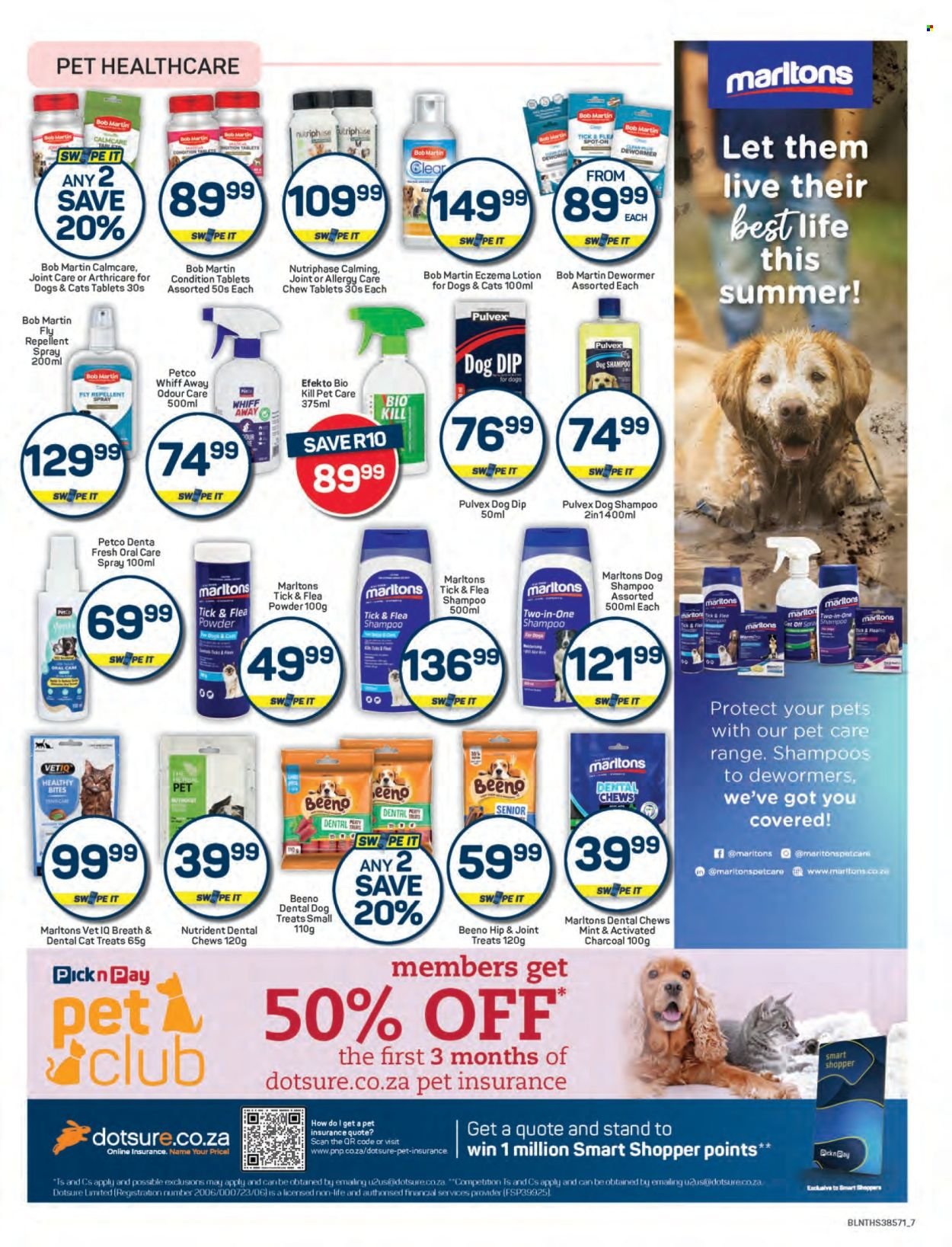 PICK N PAY specials - Pet Specials (2025-09-22 - 2025-10-06) | 7