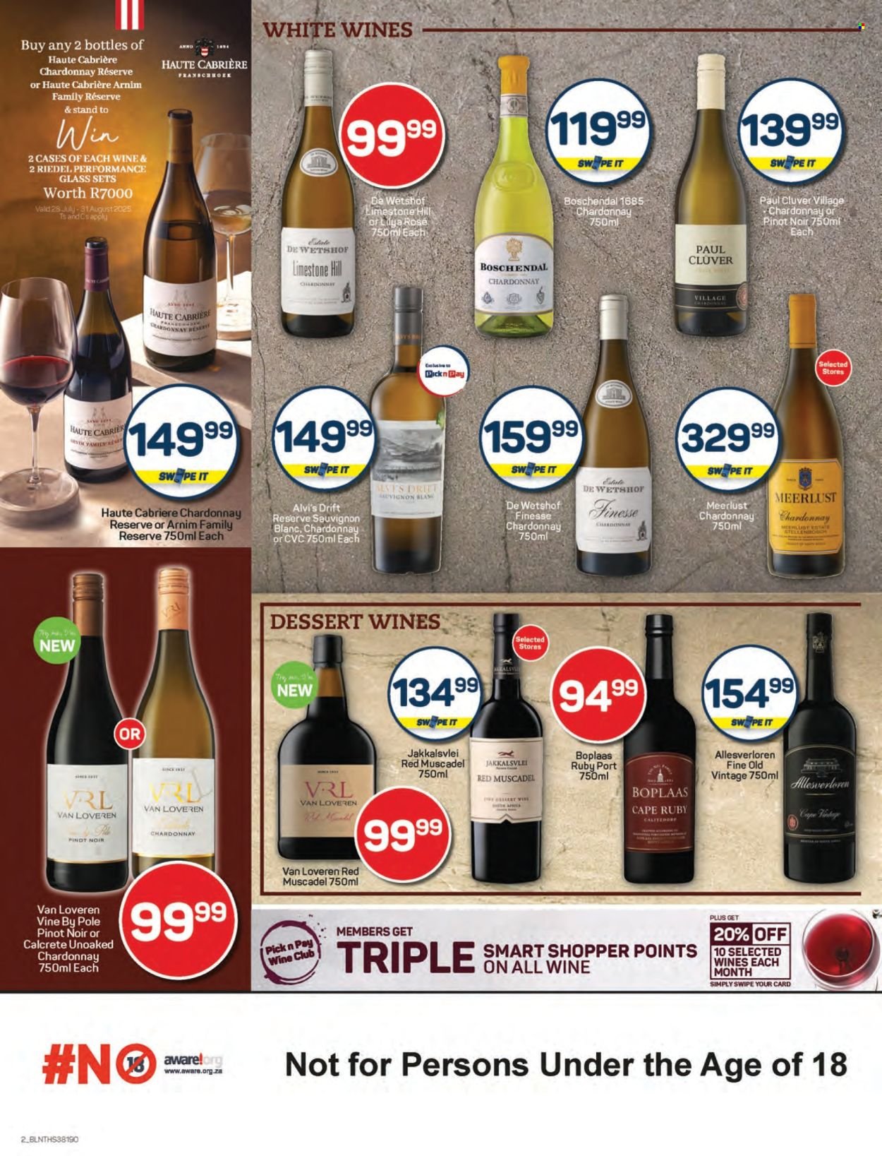 PICK N PAY specials - Liquor Specials (2025-08-11 - 2025-08-24) | 2