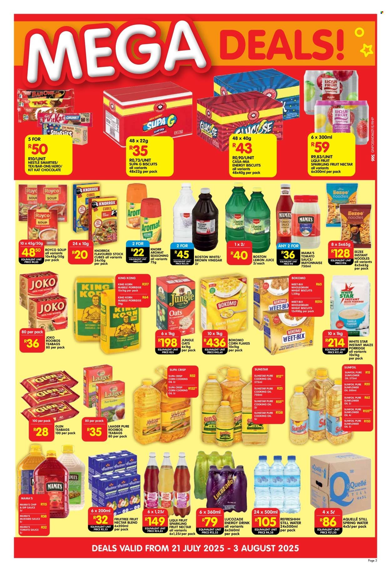 SHOPRITE specials - Cash & Carry Month End Deals Selected Stores (2025-07-21 - 2025-08-03) | 3