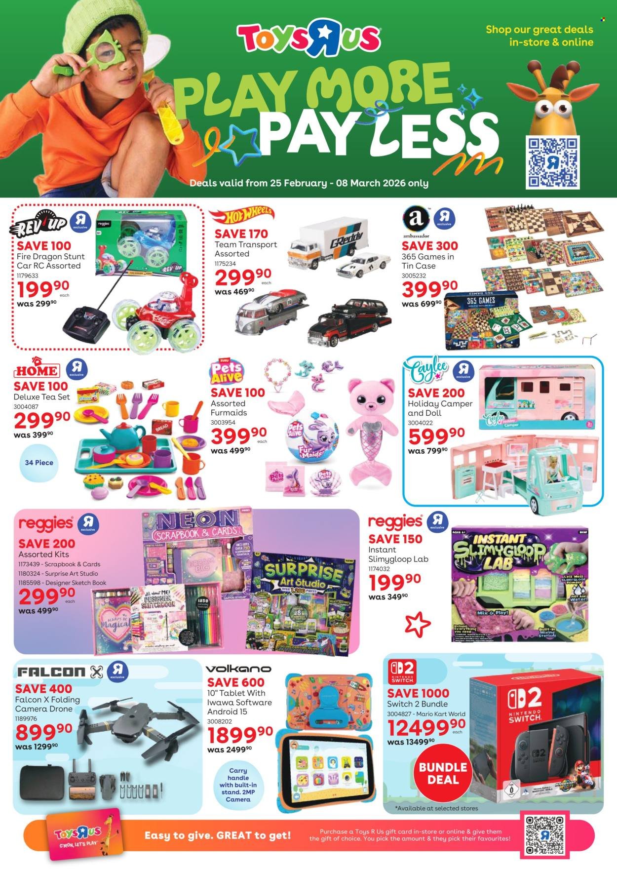 TOYS R US specials - From Wednesday 25 Feb 2026 (2026-02-25 - 2026-03-08) | 1