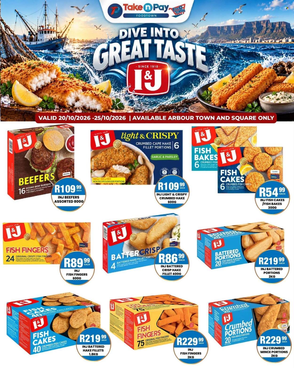 TAKE N PAY specials - From Tuesday 20 Oct 2026