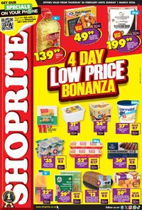 SHOPRITE specials - Low Price Bonanza KwaZulu Natal (2026-02-26 - 2026-03-01)