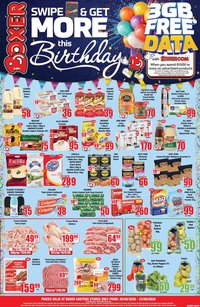 BOXER specials - GP WEEKLY SPECIALS