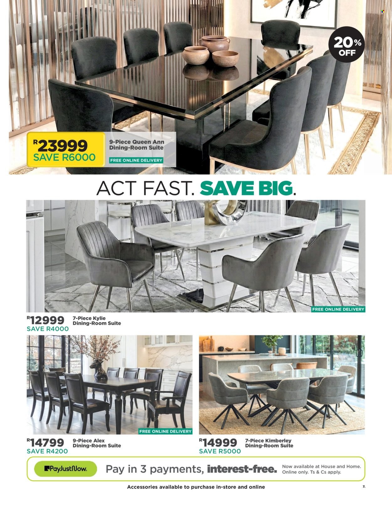 HOUSE & HOME specials - From Wednesday 23 Sept 2026