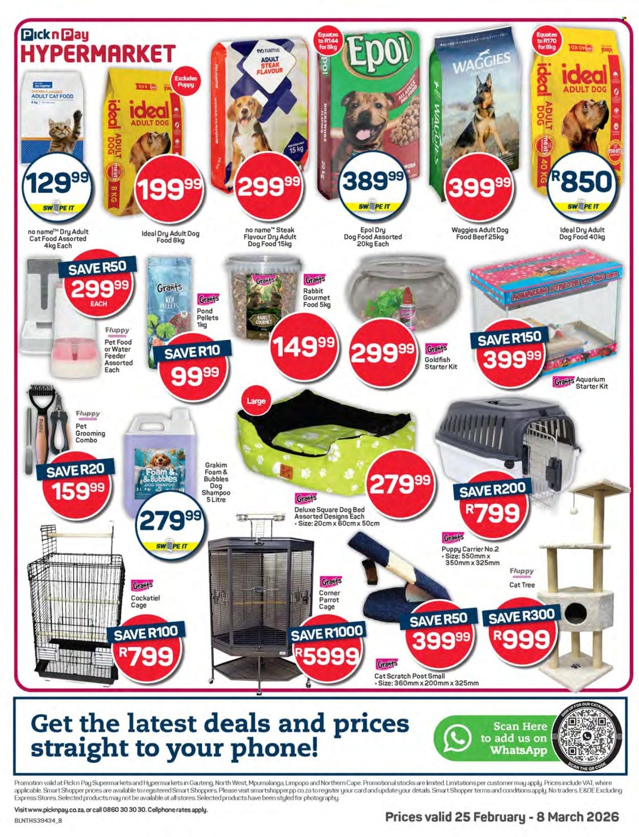 PICK N PAY specials - Pet Specials (2026-02-25 - 2026-03-08) | 8