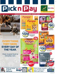PICK N PAY specials - Pet Specials (2026-02-25 - 2026-03-08)