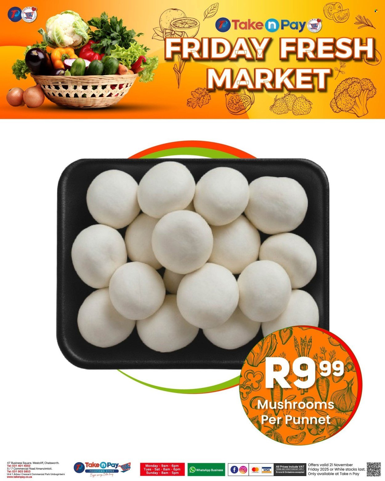 TAKE N PAY specials - From Friday 21 Nov 2025 (2025-11-21 - 2025-11-21) | 9
